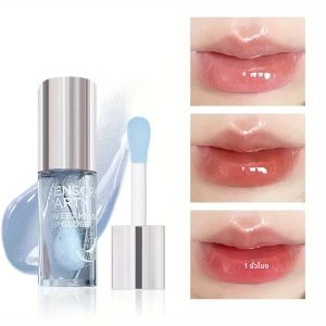 ลิปออยล์รสผลไม้ เซรั่มบํารุงริมฝีปากให้ความชุ่มชื้น น้ํามันทาปากมันวาว สูตรบํารุงไม่เหนียวเหนอะหนะสําหรับริมฝีปากที่นุ่มนวลและเรียบเนียน