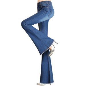 [Video SP Thật] Quần jean nữ ống loe co giãn thời trang QJ-011a