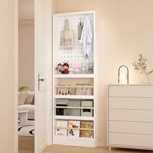 Slim Multi-layer Wall Mounted Shelving Unit