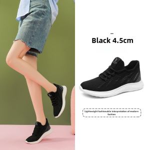 Breathable Sporty Mom Shoes Red Dragonfly Thin Casual Mesh Womens Shoes Fashionable Comfortable Lightweight Anti-slip EVA Sole