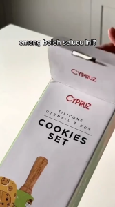 Cypruz Utensil Cookies Silicon Set of 3
