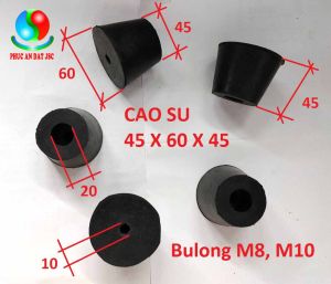 Chân đế cao su 45 cho các máy móc thiết bị giảm rung chống trượt