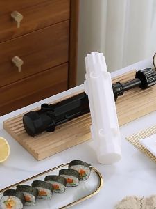 Sushi Roller Mold Food Grade Plastic Sushi Maker Rice Vegetable Meat DIY Sushi Bazooka