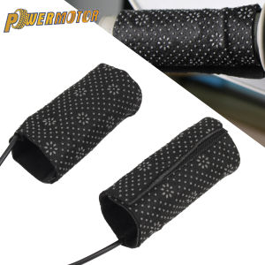 Motorcycle Heated Grips 5V USB Handlebar Warm Gloves For Dirt Bike Scooter Anti-Slip Durable Comfortable Riding Gear Accessories