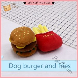 Đồ chơi thú nhồi bông phát ra âm thanh ngộ nghĩnh cho thú cưng đồ chơi cho chó mèo giảm stress