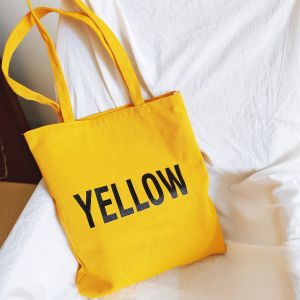 Canvas Bag 2024 New Arrival Large Capacity Star Same Style All-Matching Cloth Shoulder Bag Ins Student Tote Bag Shopping Bag