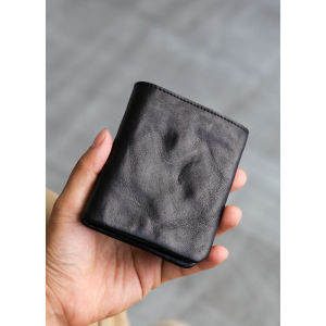 Ví Da Bò Thật Ngắn Cho Nam Ví Đựng Thẻ Bạc Cầm Tay Đơn Giản Cao Cấp Ví Đựng Tiền Xu Phong Cách Cổ Điển 2025 Ví Da