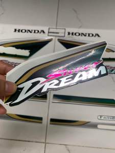 Bộ tem shop Hoàng Hải bán tem Super Dream 2010 màu xanh hàng nhập Thái Lan theo xe chất lượng cao dành riêng cho dòng xe này tem in lụa hàng 3 lớp màu sắc cực đẹp và bền như tem hãnggiá bán cực tốt bán lẻ như bán sỉ Liên hệ gặp hải