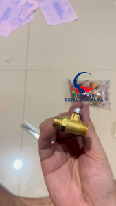 JF Kran POWER SPRAYER Kran Air Sancin Valve Mesin Cuci Steam 1/4" Kuningan Stop kran stick cuci steam Kran Mesin Jet Cleaner
