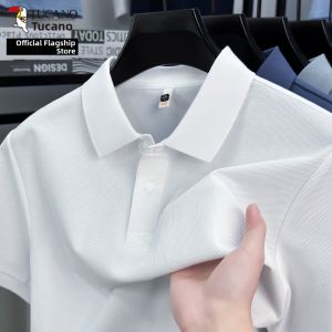 TUCANO | Middle-aged Men Cotton Summer New Style Loose Polo Shirt