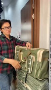 [Ảnh thật] Túi Du Lịch Chống Nước Đựng Quần Áo Balo Trống Xách Tay Cỡ Lớn 65CM Hàng đẹp như Hình.