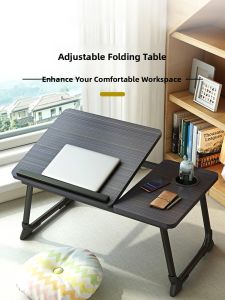 NUOPUCHI | Adjustable Height Desk with Lazy Man Bracket for Study and Work