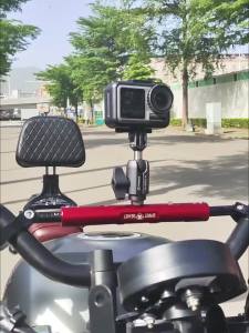 Thanh Kết Nối Xoay Độc Lập FANAUE Cho Xe Đạp & Xe Máy Khớp Cầu 25mm Tương Thích Với Vít M6/M8/M10/M14 Giá Đỡ Định Vị Bằng Hợp Kim Nhôm