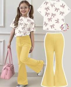Flare Pants for Kids Pants for Kids Girl Skinny Pants for Kids (K9)