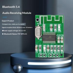1 Set 2.0 Dual Channel Stereo Decoding Board Mini Bluetooth 5.4 Audio Receiver Module For Audio Systems Wireless Music Streaming