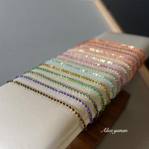 Handcrafted Multi-color Yanan Pure Silk Thread Bracelet Fine Gold Plated Red And Black Rope for Chinese Zodiac Year Jewelry