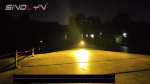 2pcs Night Hawk LED Mini Driving Light Dual Color Auxiliary Light White/Yellow/Red Hi/lo beam Spotlight Fog Light For Car Universal Anti Fog