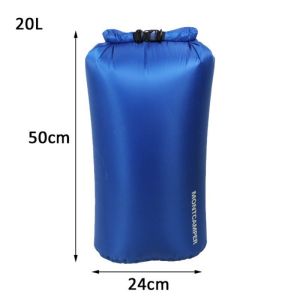 3/5/10/20/35L Dry Bag Sack Nylon Ultralight Drifting Swimming Clothes Storage Bag Pack Waterproof Rafting Kayaking Sport Bag