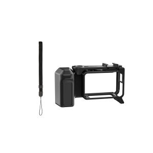 Action Camera Street Photography For DJI Action 5 Pro/Action 4/3 Shooting Hand Handle Grip Quick Release Mount/Protector Frame