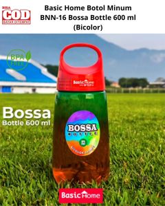 Botol Minum Dua Warna 600 ml Basic Home Lion Star | BNN-16 Bossa Bottle 600 ml (BICOLOR) BPA Free