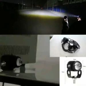 2PCS 55W Lampu Tembak Laser Led Mini 2 Warna & Foglamp Mini D2 Universal