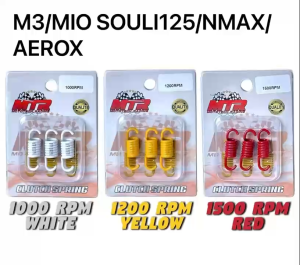 MTR CLUTCH SPRING 1000/1200 RPM MIO/M3/SOUL I 125/NMAX V1 V2/AEROX V1 V2/BEAT/CLICK/PCX150/PCX160