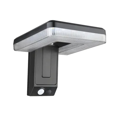 Solar Light 120° Foldable LED Outdoor Wall Lamp With Motion Sensor Remote Control 3 Modes Street Light Garden Decoration Lamp