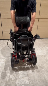KANBEIO reclining electric wheelchair | Double shock absorption electric wheelchair | Can be carried on airplanes