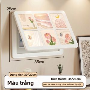 Tranh Trang Trí Che Đậy Hộp Điện Không Cần Khoan