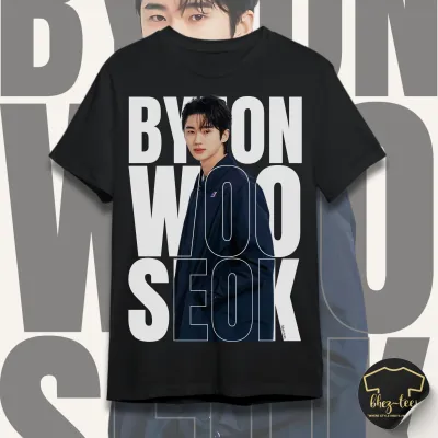 Byeon Woo Seok Inspired Graphic Tees with FREE PHOTOCARD