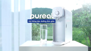 Máy lọc nước trực tiếp PUREAL PPA-100 để bàn không dùng điện nhập khẩu Hàn Quốc (tặng bộ lõi 1 năm)