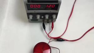 12V 24V LED Strobe Warning Light Red Yellow Emergency Flashing Beacon Industrial Security Alarm Lamp for Gate Door Opener System
