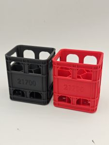 Creative Battery Storage Box Beer Case Stackable AA AAA 21700 Battery Storage Basket Display Case Home Decorations Adult Toys