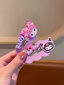 {SG Local} Cute Cartoon 5 In 1 Set Hair Clips for Girls Japanese Style Girl Hair Accessories