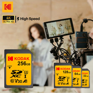 Kodak | KODAK U3 V30 High speed Class 10 SD Card 32GB 64GB 128GB 256GB carte sd Memory Card UHS-I Flash usb stick sdcards For Camera