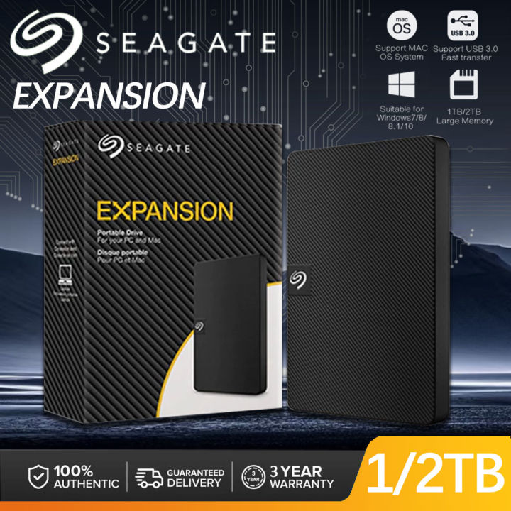 Seagate External Hard Drive USB 3.0 Storage 1TB 2TB Expansion Hard Drive 2.5 Inch Portable External Hard Drive