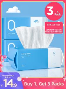 OUYILI | Extra Thick Disposable Facial Towel Draw Style