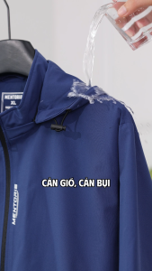 Áo khoác gió nam cao cấp Mentoris Áo khoác nam Chống gió chống bụi cản nước giữ nhiệt MAG01
