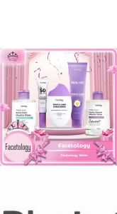 Facetology TripleCare Sunscreen SPF 40 PA+++ UV Filter / triple care 135% peeling treatment