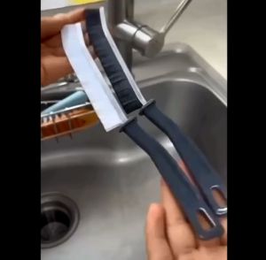 Sikat Pembersih Sudut Ubin Toilet Gagang Panjang Cuci Sela Sudut Kompor Lantai Keramik Kamar Mandi-BJ