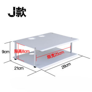 Black TV Box Stand Floor-Mounted Router Shelf Office Desk Organizer Storage Rack Modern Minimalist Aluminum Alloy Display Shelf