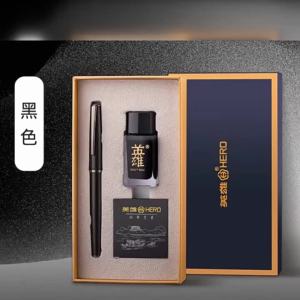 HERO | Bộ Bút Máy Cao Cấp Hero 7066 Dành Cho Học Sinh Và Văn Phòng Kèm Ngòi Thép Không Gỉ Dụng Cụ Viết Thư Pháp Quà Lưu Niệm Kèm Túi Đựng