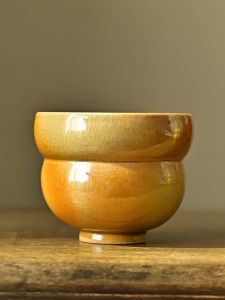 Jingdezhen Handmade Large Gourd Ceramic Tea Cup Owner Cup for Drinking Tea Chinese Style Gongfu Tea Bowl Color Glaze Craft