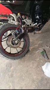 Knalpot Racing Sc Project Full Black Doff Hitam Pnp Cb150R Old Xsr Vixion Cbr150r Byson Gsx Sonic R15 Mx King Satria Fu Scorpio Verza Safata