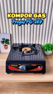 Paket Kompor Progas 1Tungku + Selang Regulator gas