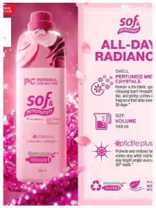 sof & mmmmm All-day Radiance Concentrated Fabric Conditioner 1000ml Personal Collection Glitz & Glam