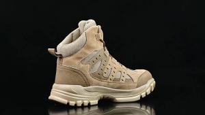 Four Season Safety Shoes Men Steel Toe Anti Smashing Anti Piercing Lightweight Breathable Work Boots Protective Footwear