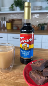Torani Chocolate Milano Syrup 750ml European Dark Chocolate Coffee Flavoring