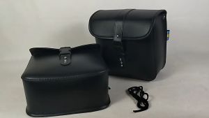 Motorcycle Saddle Bag Waterproof resistant to water or heat from rain Vintage Wear-resisting