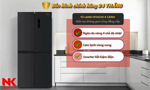 Tủ lạnh Hitachi Inverter 466 lít HR4N7522DSDXVN